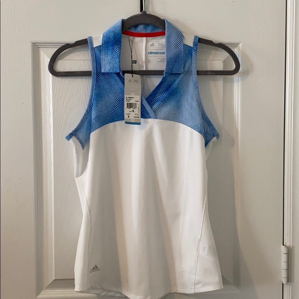 BRAND NEW WOMENS ADIDAS CLIMACOOL GOLF SHIRT